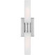 Keaton 2 Light 5 inch Brushed Nickel Bath Vanity Wall Light