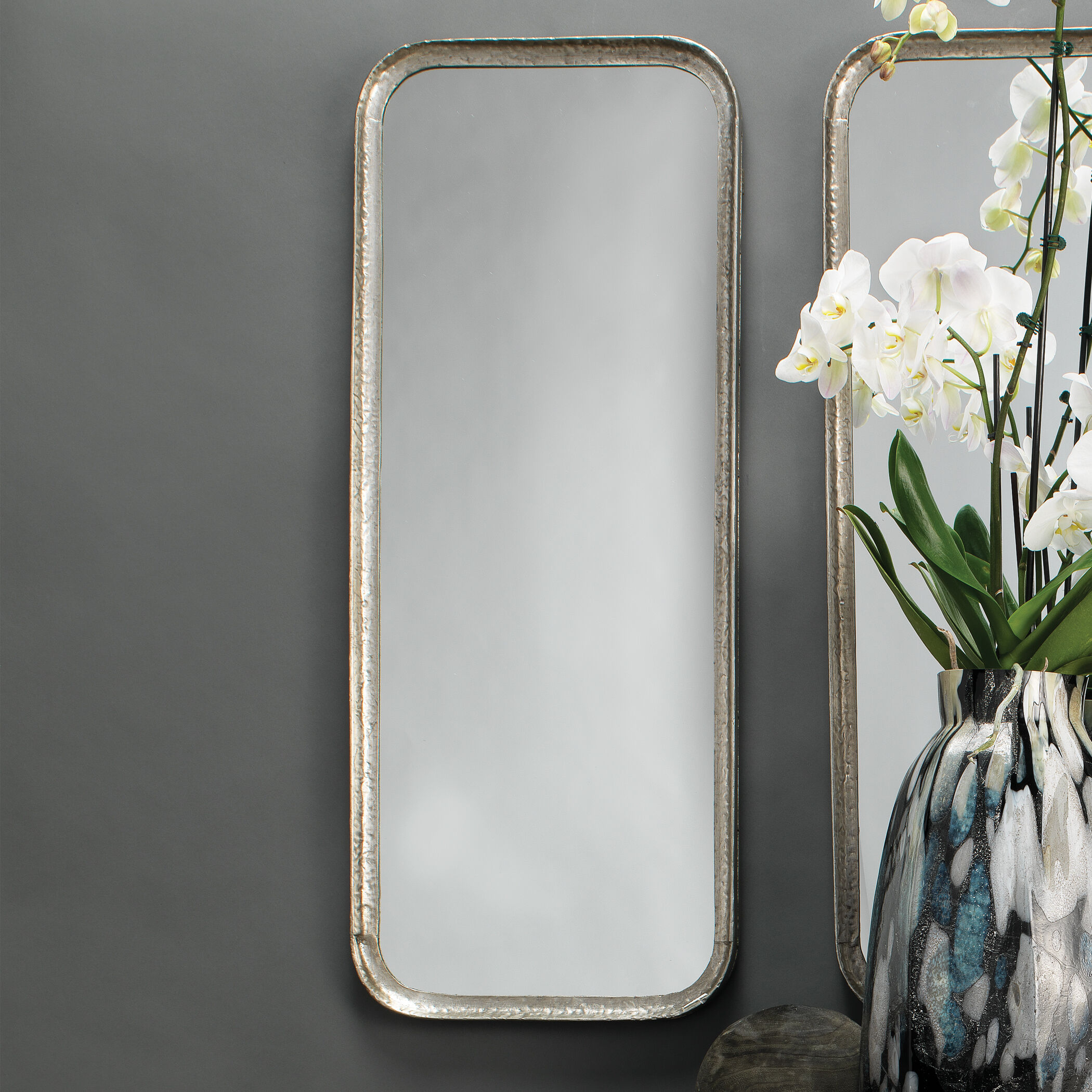 Capital 40 X 16 inch Silver Leaf Mirror