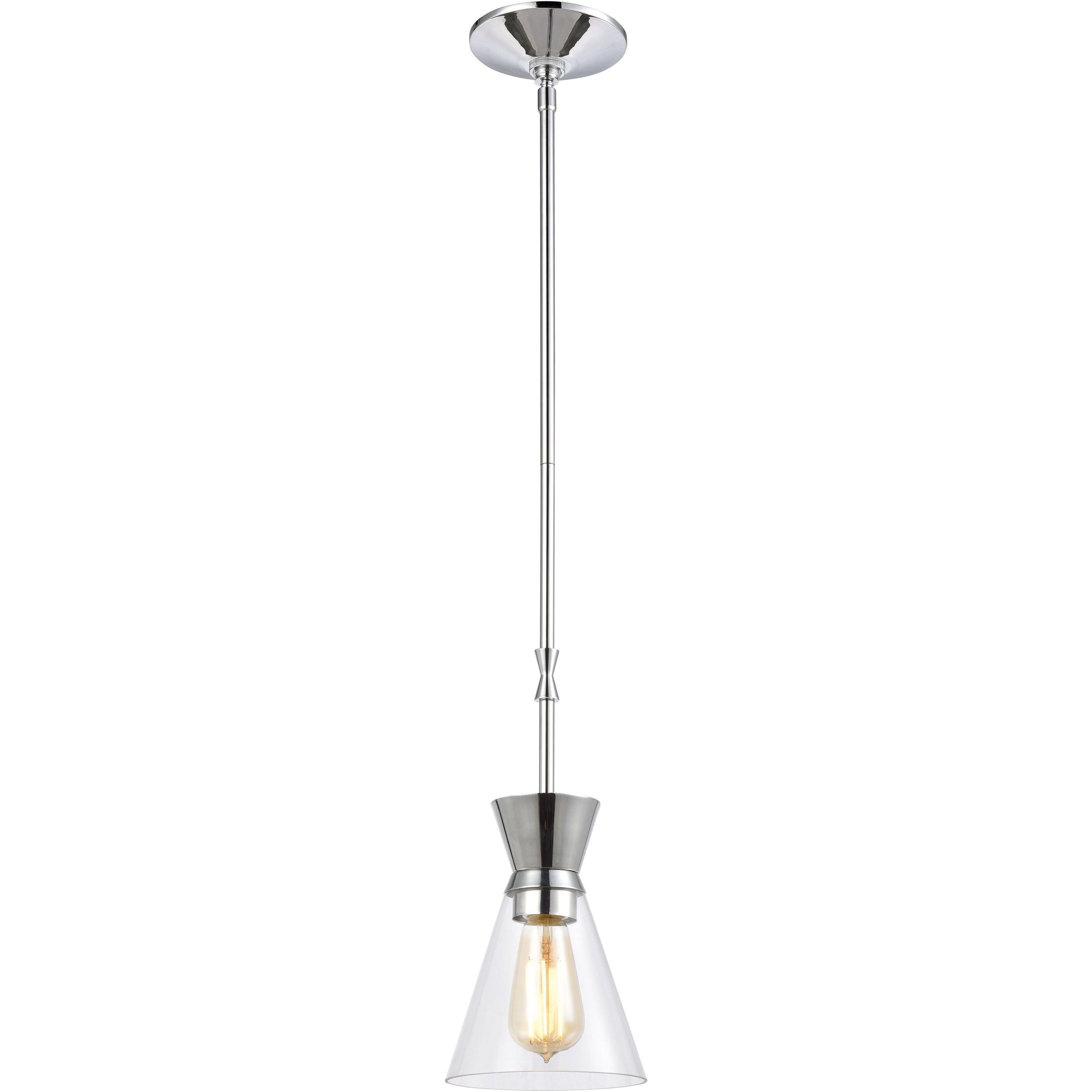 Modley 1 Light 6 inch Polished Chrome Mini Pendant Ceiling Light