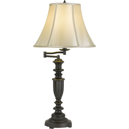 Mayo 30 inch 150 watt Dark Bronze Table Lamp Portable Light