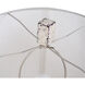 Berwyn 12 inch 150 watt Distressed White and Oatmeal Table Lamp Portable Light
