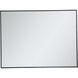 Monet 40 X 30 inch Black Wall Mirror