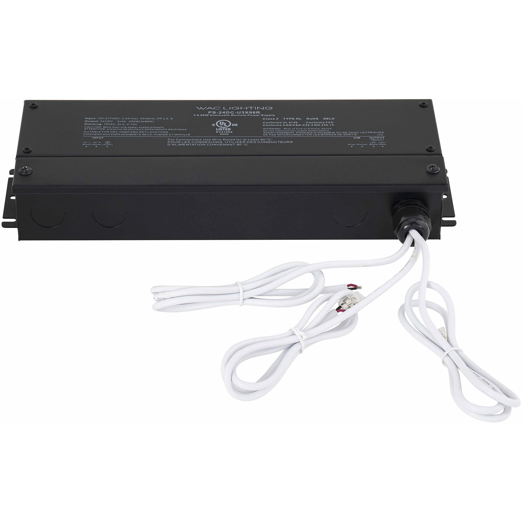 Basics & Gemini Black Power Supply, WAC Limited