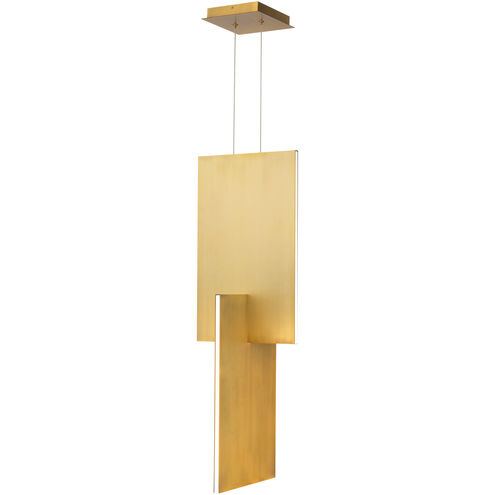 Amari 8 Light 11 inch Aged Brass Mini Pendant Ceiling Light