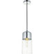Ashwell 1 Light 5 inch Chrome Pendant Ceiling Light