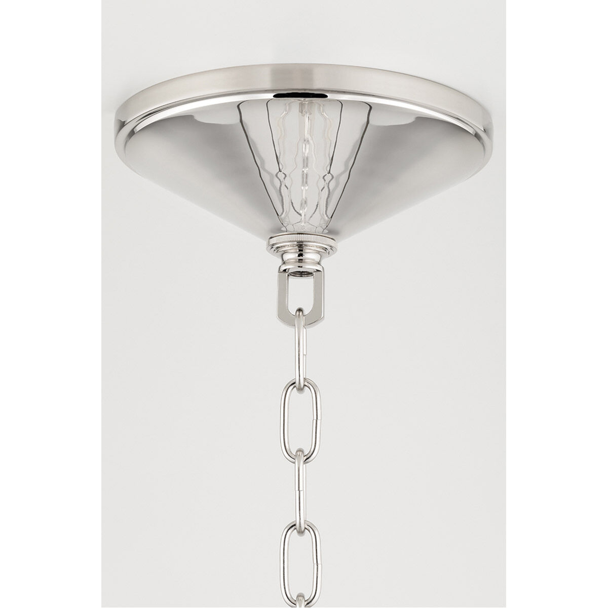 Glendale 25 Light 27 inch Polished Nickel / Black Chandelier Ceiling Light