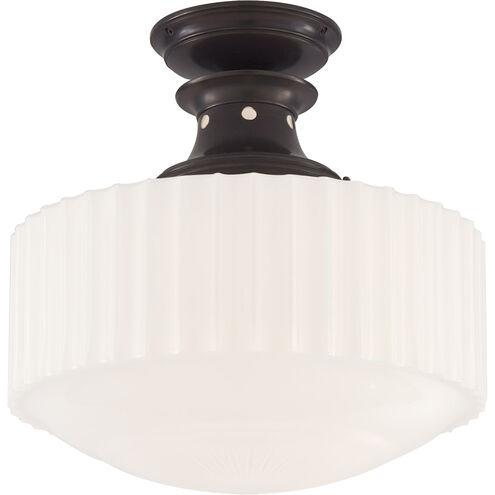 Thomas O'Brien Milton Road 1 Light 14.25 inch Bronze Flush Mount Ceiling Light