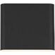 Clyde 2 Light 5 inch Black Outdoor Wall Sconce
