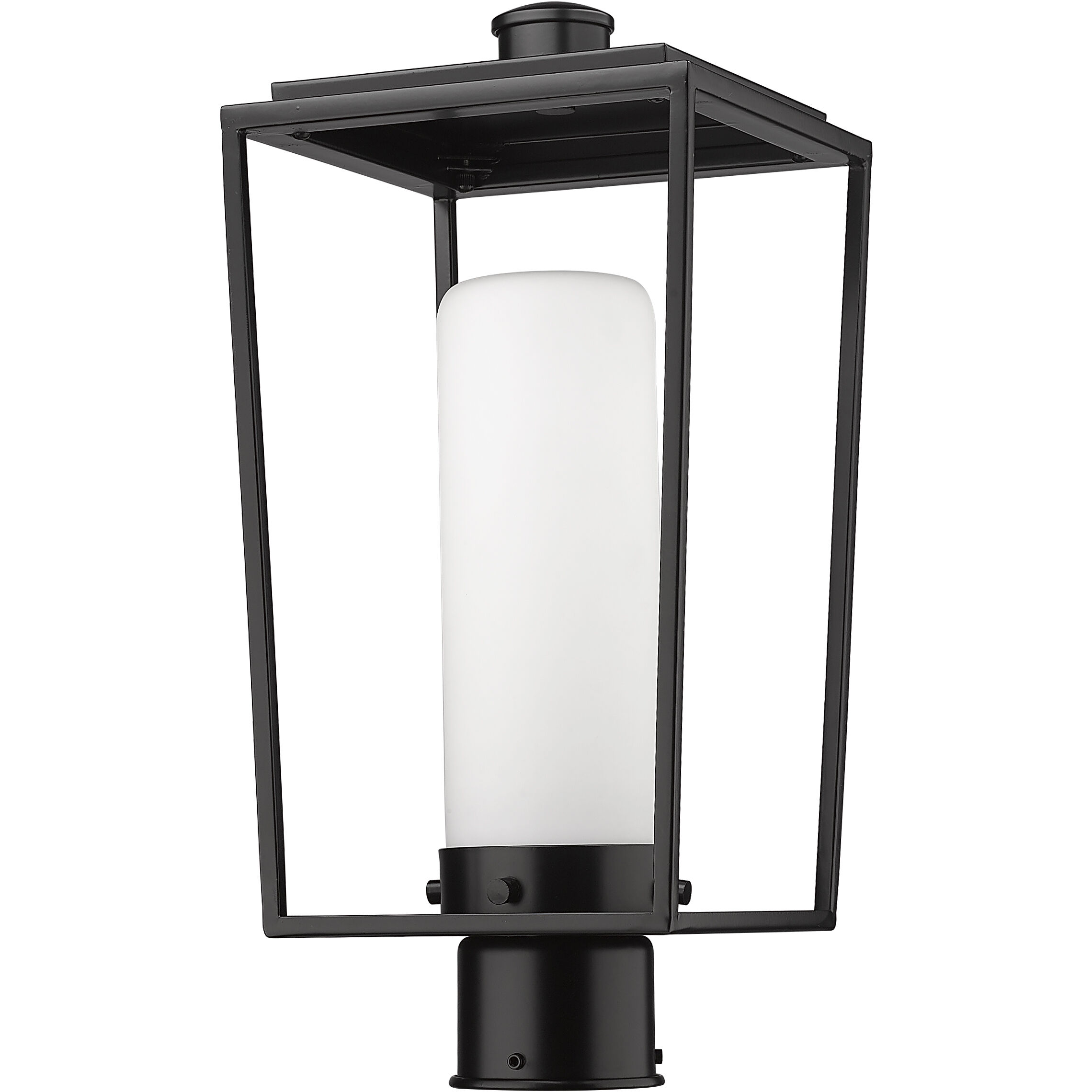 Sheridan 1 Light 17.5 inch Black Outdoor Post Mount Fixture
