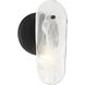 Oldmill 1 Light 5 inch Dark Matte Black Wall Sconce Wall Light