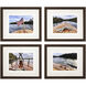 Waterside Brown and Blue and Multi Framed Art