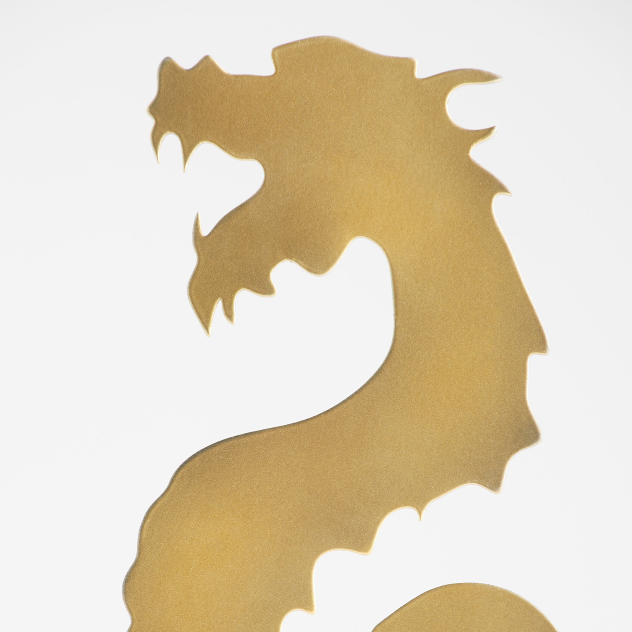 Haku Dragon 19 X 4 inch Sculpture, Short