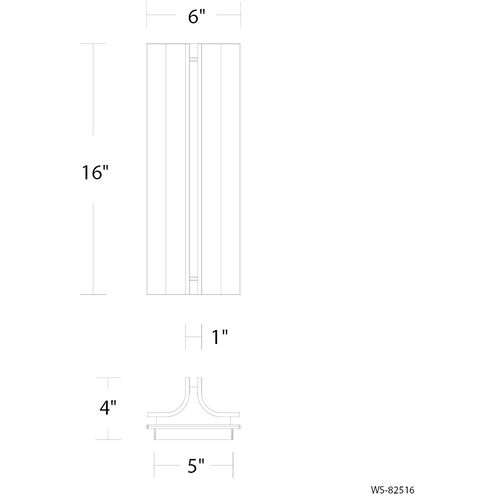 Strait Indoor Wall Lighting in 3000K