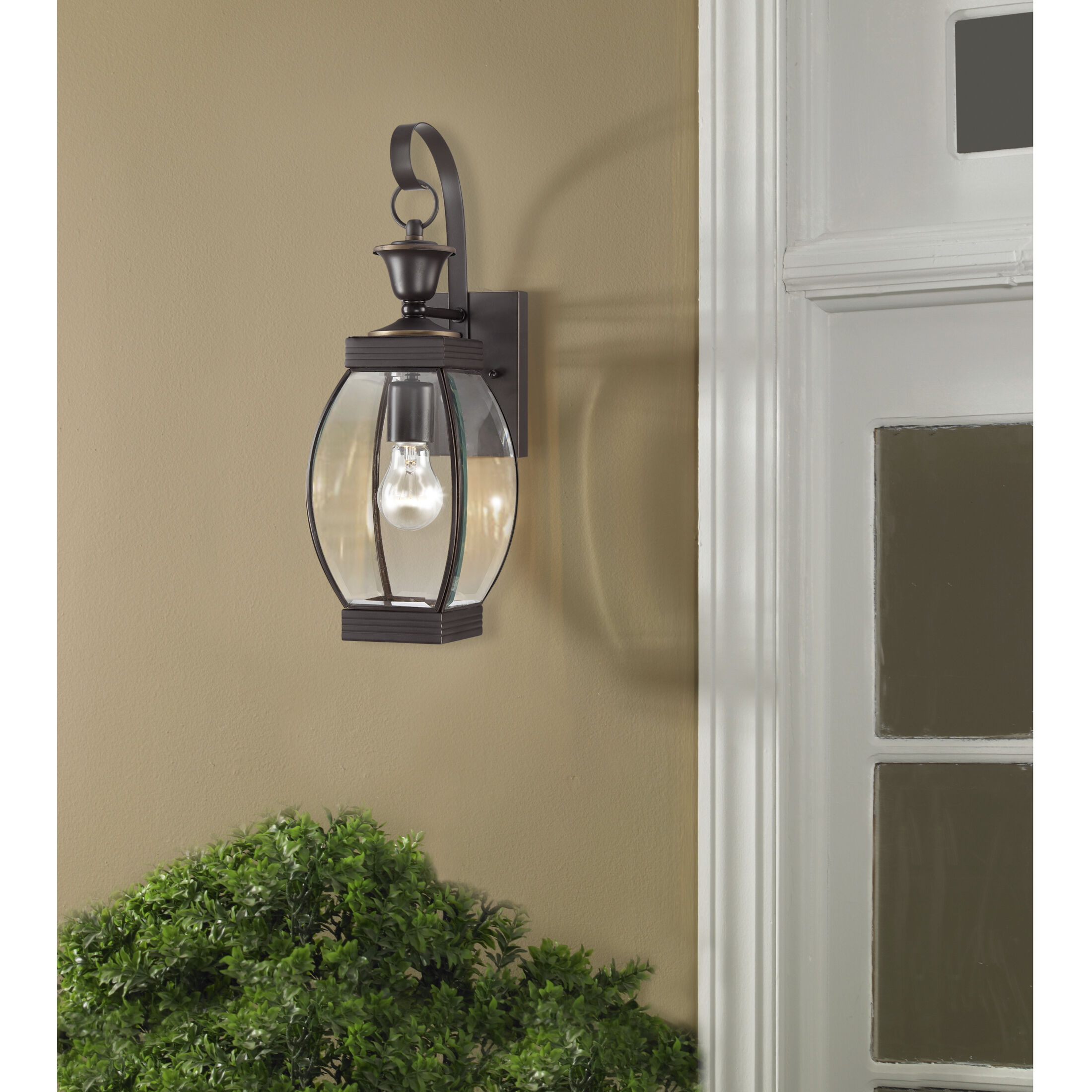 Oasis 2 Light 21 inch Medici Bronze Outdoor Wall Lantern