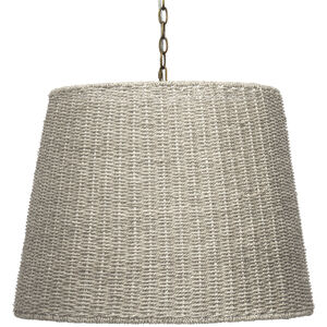 Willow 2 Light 24 inch Natural Seagrass Chandelier Ceiling Light
