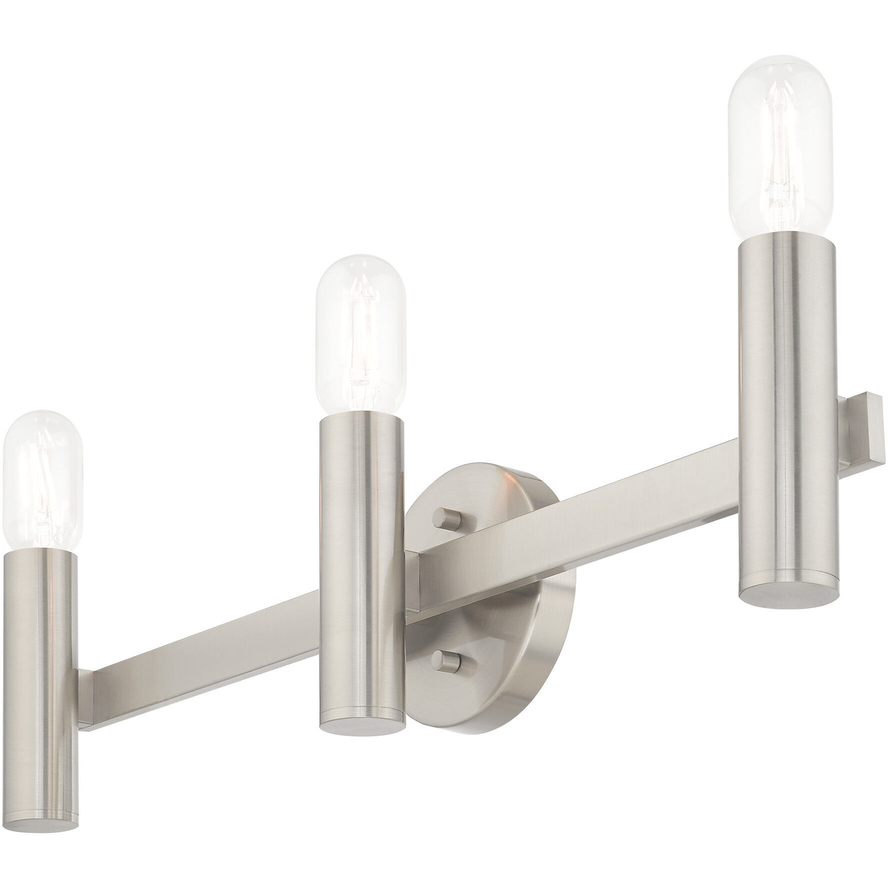 Copenhagen 3 Light 24 inch Brushed Nickel ADA Bath Vanity Wall Light