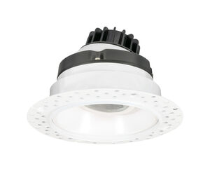 Miniature White Downlight, Gimbal Trimless Recessed