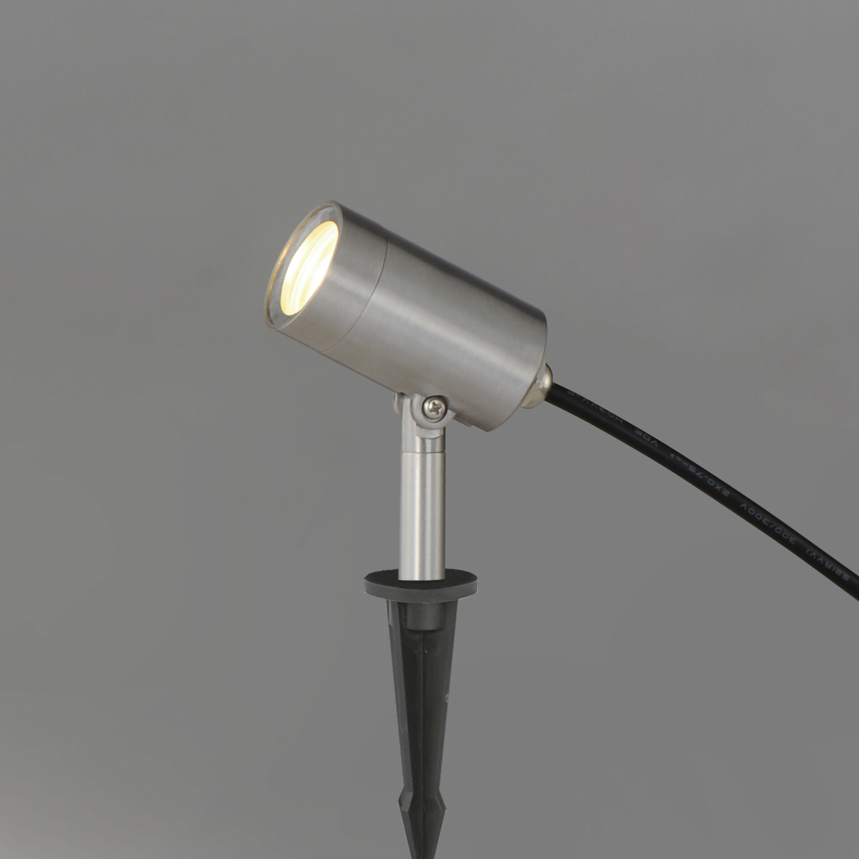 Alumilux Landscape 12 5 watt Satin Aluminum Outdoor Pathway Light