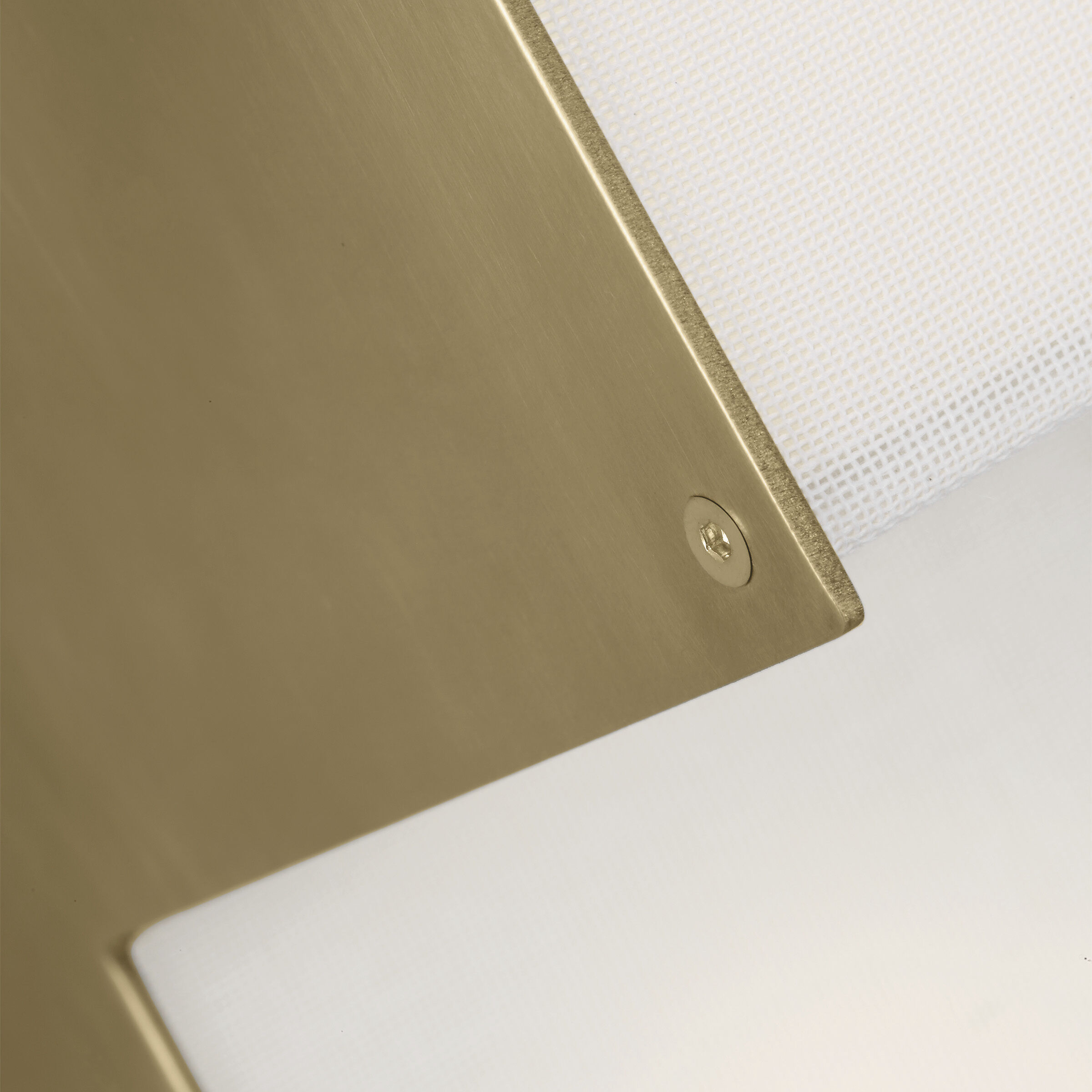 Clodagh Zig Zag Wall Sconce Wall Light in Natural Brass