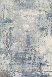 Felicity 36 X 24 inch Blue Rug in 2 x 3, Rectangle