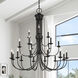 Estate 21 Light 42 inch Black Extra Large Chandelier Ceiling Light, Extra Large