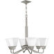 Clifton Heights 6 Light 26 inch Brushed Nickel Chandelier Ceiling Light