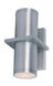 Lightray 2 Light 6 inch Brushed Aluminum Wall Sconce Wall Light