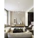 Rohan 6 Light 42 inch White Chandelier Ceiling Light