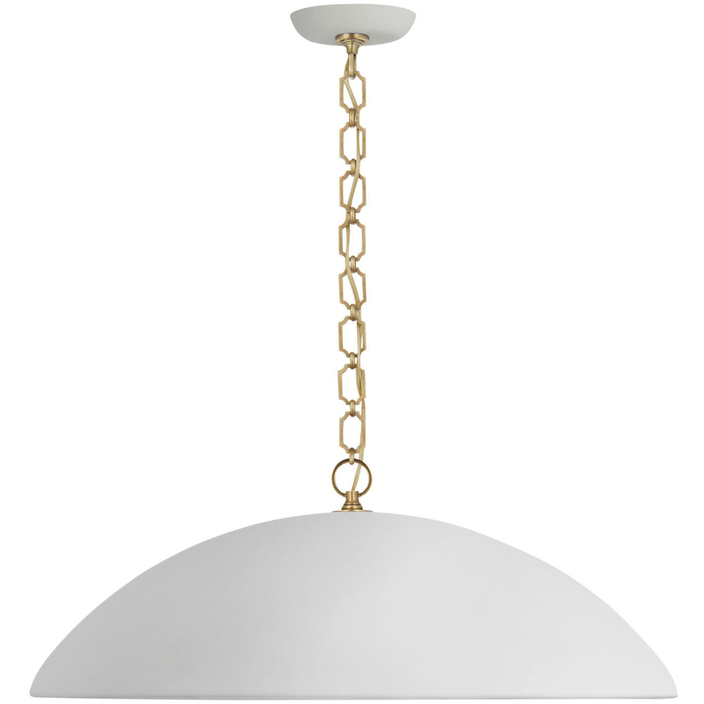 Suzanne Kasler Elliot LED 30 inch Matte White Pendant Ceiling Light, Grande