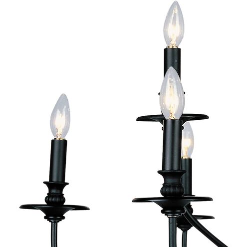 Hartford 9 Light 29 inch Oil Rubbed Bronze Chandelier Ceiling Light