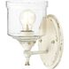 Keating Wall Sconce Wall Light in Antique Ivory