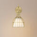 Evensong Wall Sconce Wall Light in Brushed Gold