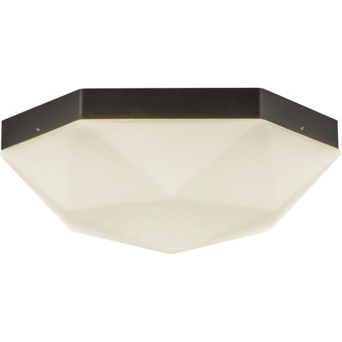 Alora Mood Krysta 2 Light 10.5 inch Matte Black Flush Mount Ceiling Light