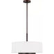 Nance 3 Light 19.25 inch Bronze Pendant Ceiling Light