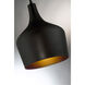 Modern 1 Light 10.5 inch Oil Rubbed Bronze Pendant Ceiling Light