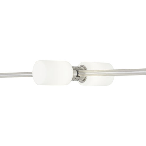Sean Lavin Modern Satin Nickel Low-Voltage Track Head Ceiling Light, Integrated LED
