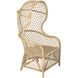 Gigi Clear Coat Flat Occasional Chair