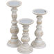 Anita Candle Holder in Brown