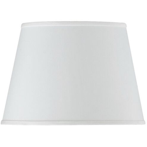 Coolie White 14 inch Shade, Round