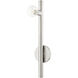 Bannister 1 Light 5 inch Brushed Nickel Wall Sconce Wall Light