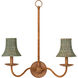 Bell Teal 5.5 inch Chandelier Shade, Suzanne Duin Collection