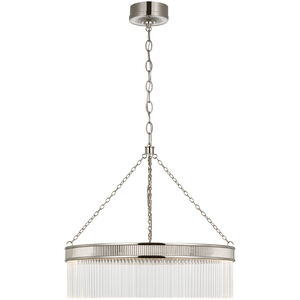 Marie Flanigan Menil LED 26.25 inch Polished Nickel Chandelier Ceiling Light