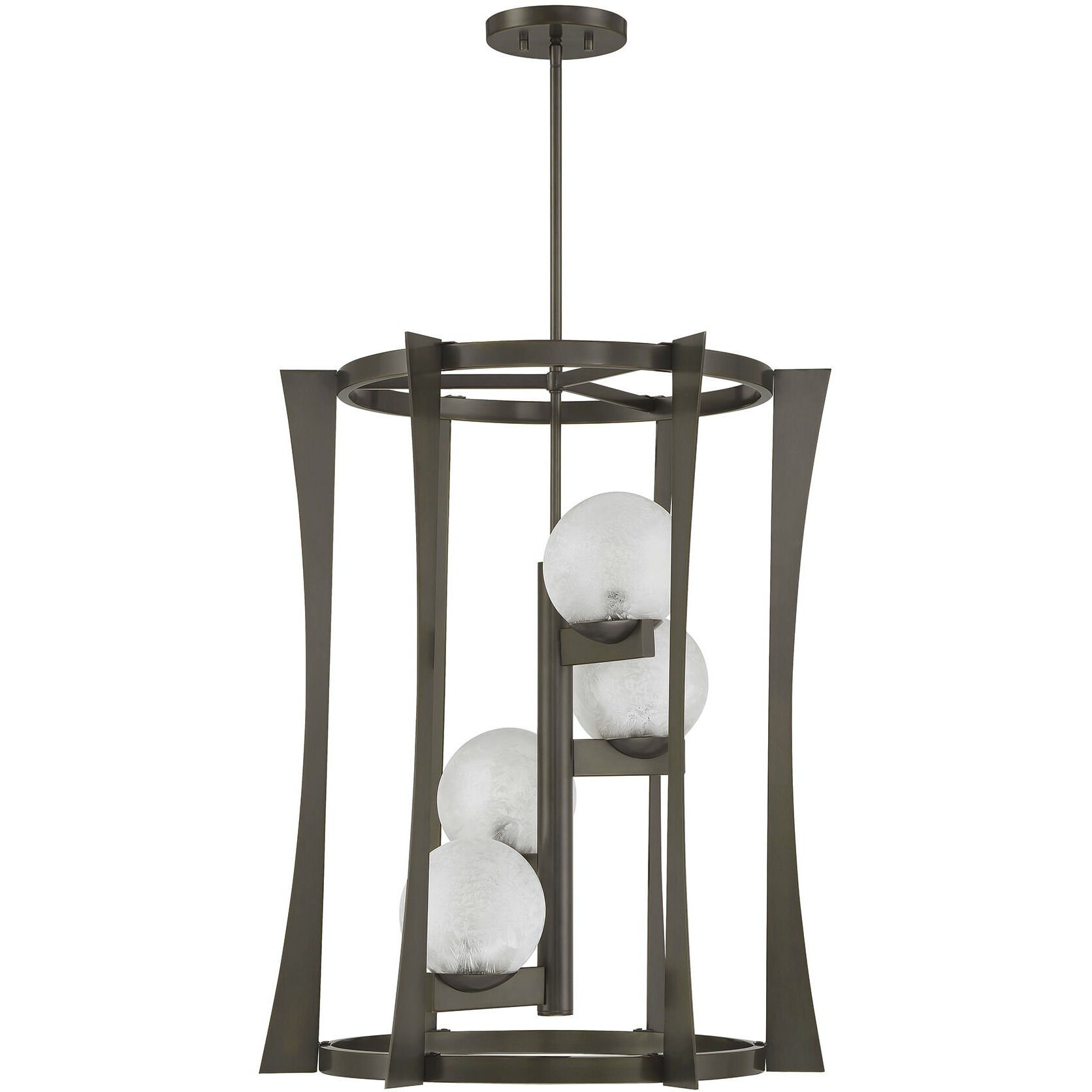 Darien 4 Light 23 inch Mediterranean Bronze Pendant Ceiling Light