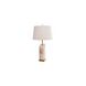 Canada 26 inch 100.00 watt White/Gold Table Lamp Portable Light