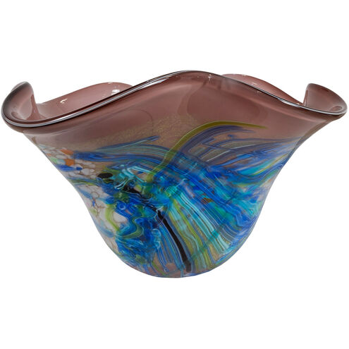 Evelyn 16 X 9 inch Blown Art Glass Bowl