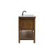 Clement 60 X 22 X 34 inch Driftwood Bathroom Vanity Cabinet