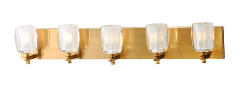 Bravado LED 33 inch Golden Bronze Bath Vanity Wall Light