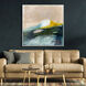 Blush and Bashful Green and Pink and White and Yellow Canvas, The Studio