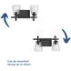 Martenne 2 Light 14 inch Matte Black Bathroom Vanity Light Wall Light