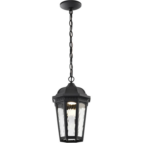 East River LED 8.25 inch Matte Black Outdoor Hanging Fixture